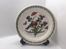 PORTMERION BIRDS OF BRITAIN SALAD PLATE 8” LESSER GOLDFINCH 