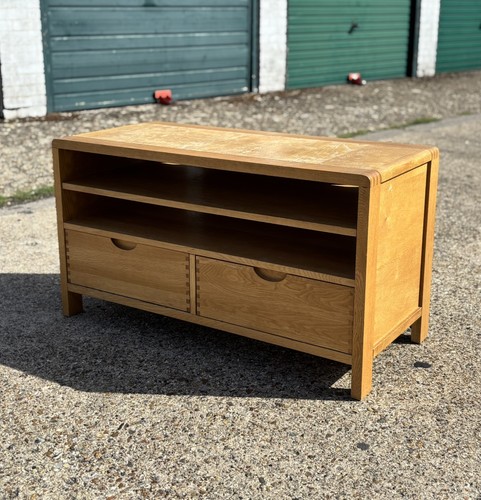 Ercol bosco media unit oak - tv,