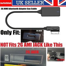 For Audi A3/A4/A5 S5 AMI Bluetooth 5.0 Music Interface AUX-Audio Cable Adapter