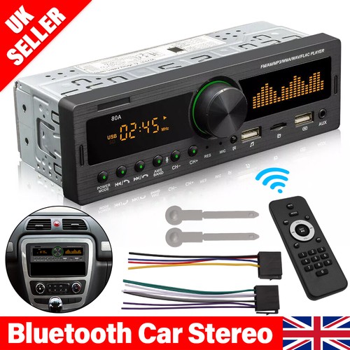 Single din bluetooth car radio - car,