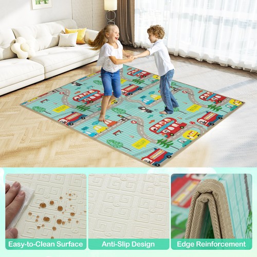 Colorful crawling floor mat - colorful,