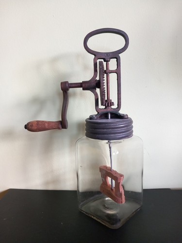 Vintage german glass and steel - glass,
