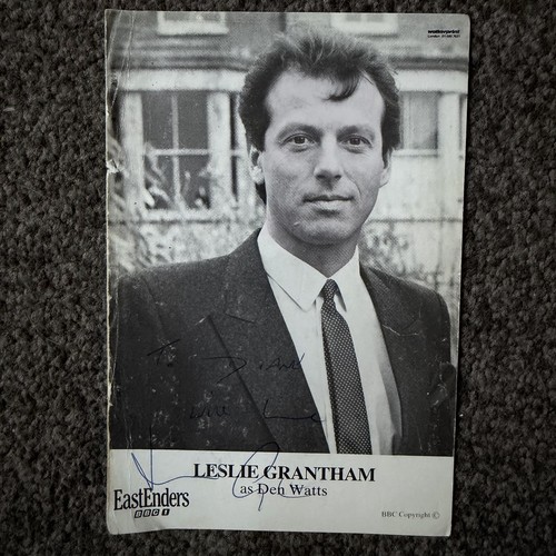 Leslie grantham genuine hand - leslie,