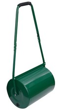 Lawn Metal Aerator Water Sand Filled Manual Garden Grass Roller 30L