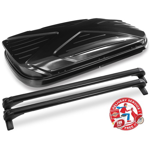 Car roof box gloss black - roof,