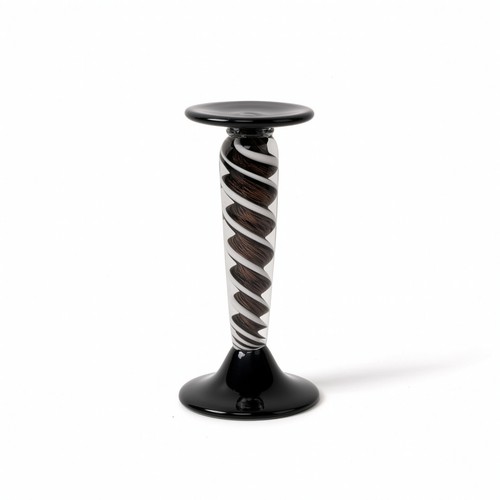 Candle holder with spiral stem - candle,