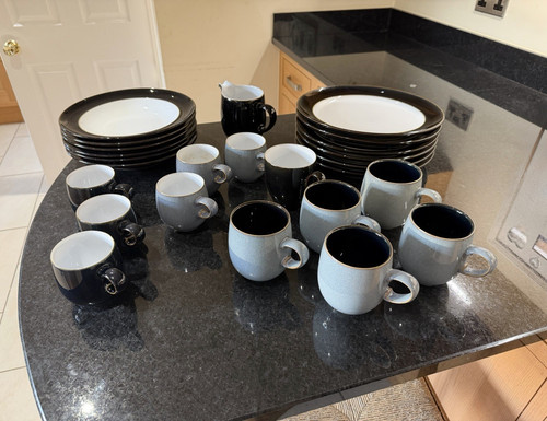 Black silver denby - &,