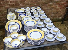 Hungary Herend Porcelain Hand Painted Pottery 88pcs Set