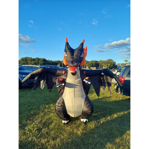 Inflatable dinosaur fire - inflatable,