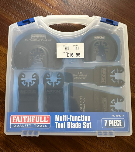 Faithfull 7pc metal - faithfull,
