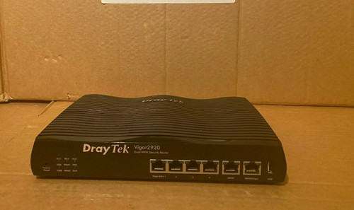 Draytek vigor2920 dual wan - draytek,