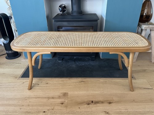 Thonet style bentwood rattan - thonet,