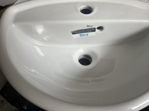 Roca handbasin white porcelain - roca,