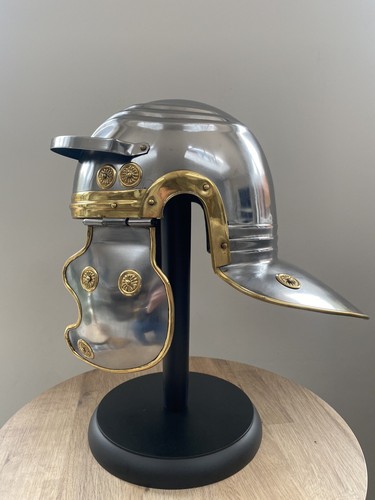 Roman legionary helmet with - legionary,
