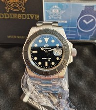 BNIB ADDIESDIVE MY-H3-C DIVE WATCH MIYOTA ALL STEEL 41mm BLACK/GREY 200m BGW9