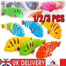 Plastic Wind-Up Wiggle Fish