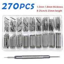 270Pcs Watch Spring Bars 1.5