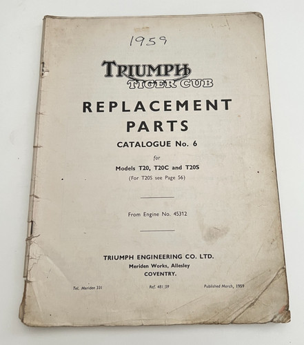 Original triumph tiger - triumph,