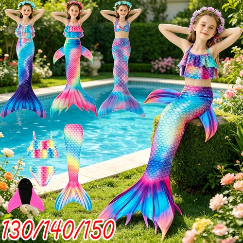 Kids mermaid tail with - mermaid, monofin