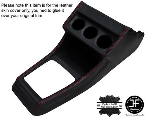 Red stitching centre console - centre,