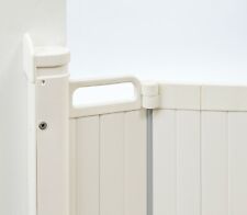 BabyDan Guard Me Auto Foldable Compact 55-89cm Folding Safety Stair Gate White