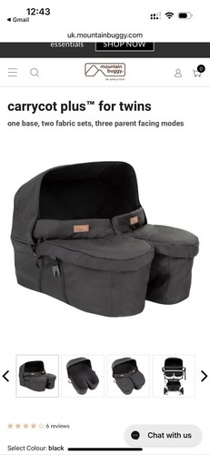 Mountain buggy carrycot - mountain,