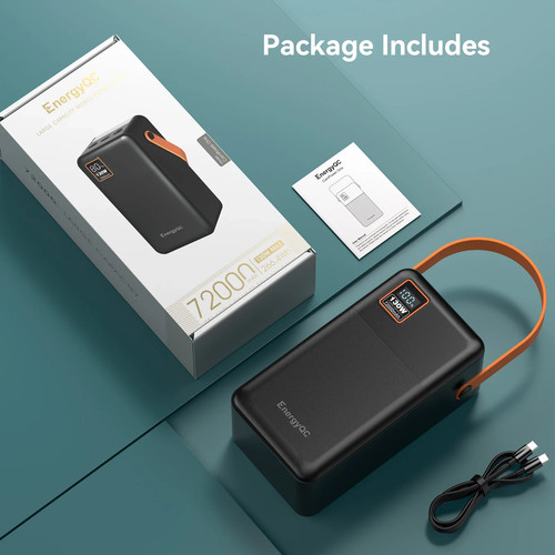 Power bank 72000mah - bank, portable