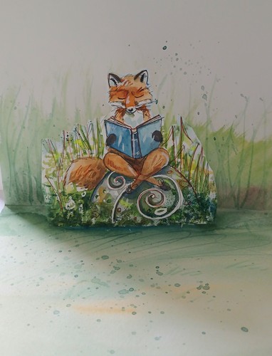 Kay dawson watercolour - watercolour, card