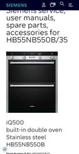  SIEMENS HB55NB550B iQ500