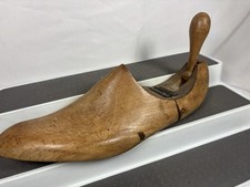 Vintage Wooden Hinged Shoe