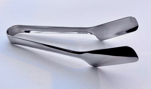 Alessi stainless steel tongs - alessi,