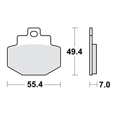 Trw sintered brake pads for - sintered,
