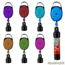 Pull Out Retractable Lighter Leash Lasso for use with Clipper lighters