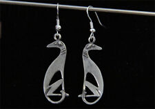 Greyhound Earrings - Whippet
