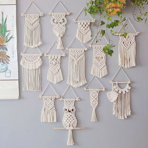 Nordic macrame wall hanging - nordic,