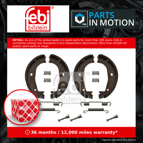 Handbrake shoes set - set, bmw