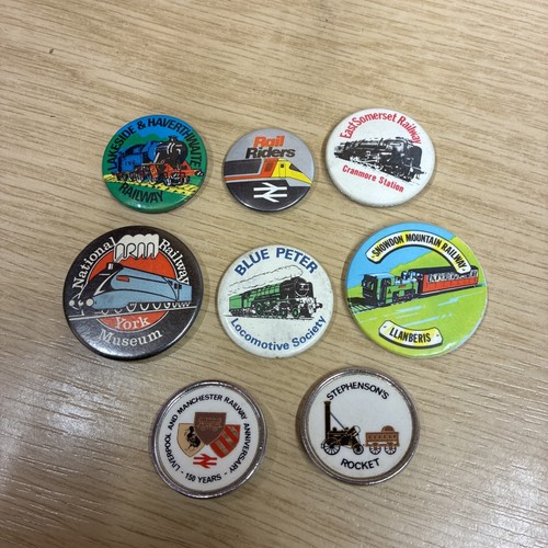 Collection railway pin - of,