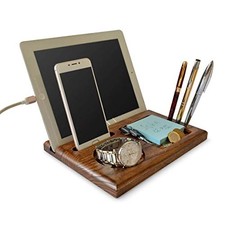 Wood Phone Docking Station –