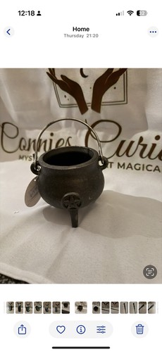 Small cast iron witches - small,