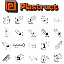 Plastruct Styrene Strip Rods