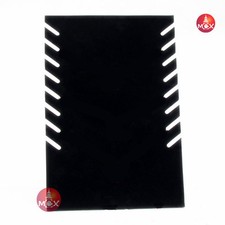 Black Velvet Necklace Pendant Jewellery Display Stand Bust Show Case Holder