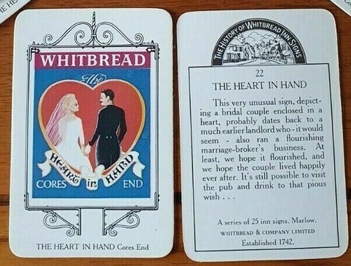 Whitbread inn signs - the, heart