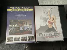 MR.Pec-Tacular - Jessie Godderz Arm & Chest Workout Dvd & Body blade - YOGA New