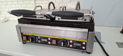 Buffalo commercial dual panini - commercial,