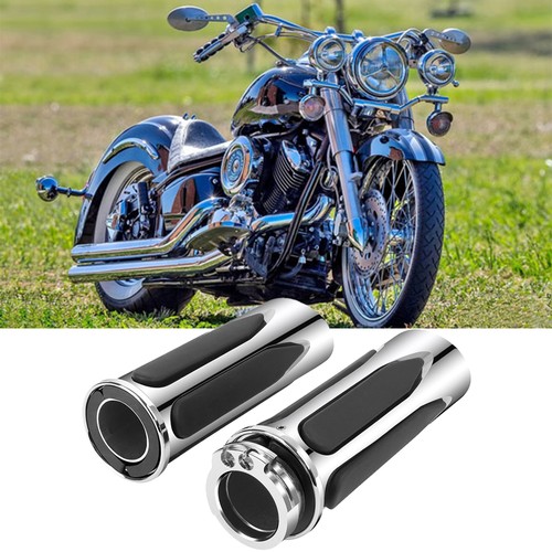 Chrome motorcycle handlebar - 1",
