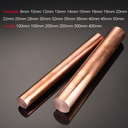 Copper round bar rod - round,