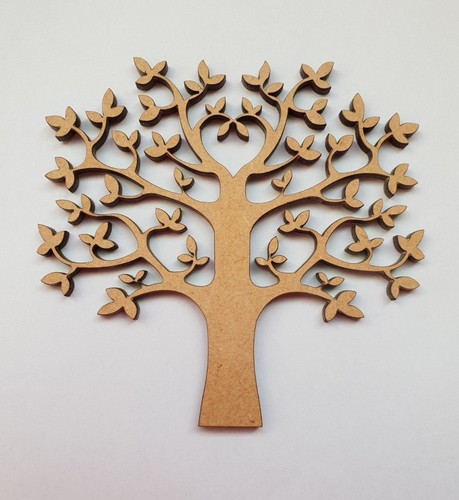 Wooden mdf tree shape with - tree,