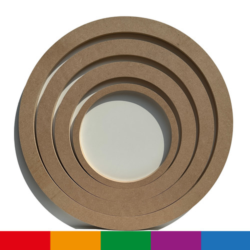 18mm mdf circle hoop - mdf,