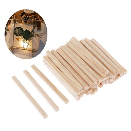 100 pack unfinished wooden - 100,