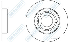 Brakefit sdk6064 brake disc - brakefit,